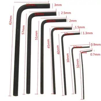 7 шт. набор микро мини шестигранный ключ 0,7 мм-3 мм Tool Kit DIY отвертка Tool Kit - купить со скидкой