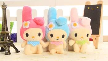 Присоски игрушка Kawaii 3 Цвета-кролик 14 см Плюшевые дома и Окно Sucker кукла игрушка; букеты Свадебные игрушки куклы подарок - купить со скидкой