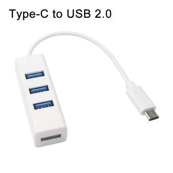 USB 3,1 Тип C порты и разъёмы USB 2,0 концентратор 4 порты адаптер Высокое скорость для оконные рамы XP для оконные рамы 7/8 Macbook - купить со скидкой
