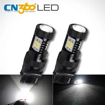 CN360 2 шт. 950 люмен DC 12 В SMD3030 Белый 3156 3157 Авто светодио дный парковка поворотов Стоп Тормозная лампа - купить со скидкой
