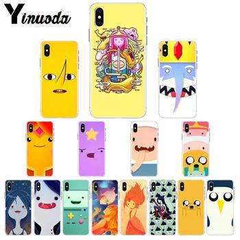 Yinuoda время приключений Smart Cover мягкая в виде ракушки чехол для телефона для Apple iPhone 8 7 6 6 S плюс X XS MAX 5 5S SE XR крышка - купить со скидкой