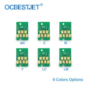T499-T504 T499 чип картриджа 10000 постоянным чип 10600 АРК чип для Epson Stylus Pro 10000 10600 принтер (6 цвета вариантов) - купить со скидкой