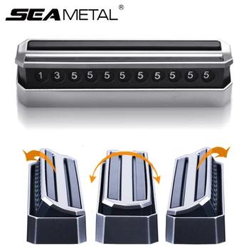 Номер телефона автомобильная парковочная карта скрытый ящик наклейка пластина креативный Авто временный двойной боковой переключатель но... - купить со скидкой