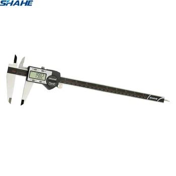Shahe нержавеющая сталь Корпус ЖК-дисплей верньерный Калибр измерительный инструмент цифровой штангенциркуль Верньер Калибр микрометр цифр... - купить со скидкой