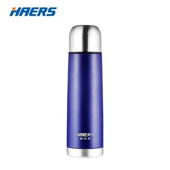 Haers 500 мл Термос из нержавеющей стали BPA бесплатно термо кофе с чашкой на открытом воздухе спортивный термос бутылка - купить со скидкой