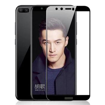 Полное покрытие Стекло протектор для Honor 9 Lite закаленное Экран Защитная пленка для huawei Honor 9 lite полный охват защитный стекло - купить со скидкой