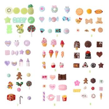 10 шт. 1:12 кукольный домик милый Смолы миниатюрный Kawaii красочные бутылки, Смола Кабошоны для ремесел, Скрапбукинг DIY интимные аксессуары - купить со скидкой