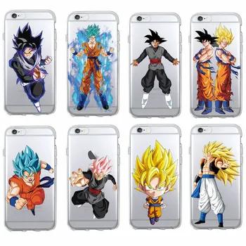 Для iPhone 7 плюс 6 s 8 8 Plus X XS Макс SAMSUNG Manga комиксы Dragon Ball Саян гоку Vegetto Гохан мягкий чехол для телефона Fundas Coque - купить со скидкой