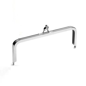 Оптовая продажа DIY сумка Аксессуары 8 "х 3" Никель античная латунь цвет серебристый, золотой кошелек рама с Teardrop Застежка 5 шт. бесплатная дост... - купить со скидкой