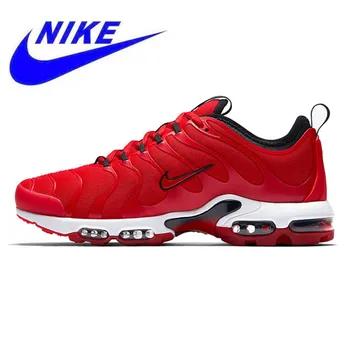 Оригинальный Nike Air Max Plus Tn Ультра 3 м Для мужчин кроссовки, черный, износостойкие амортизирующие дышащие Нескользящие 898015-600 - купить со скидкой