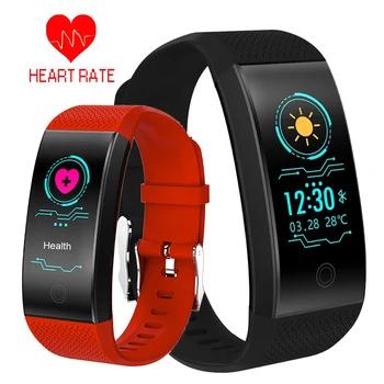 Фитнес Смарт-часы для мужчин для женщин сердечного ритма мониторы Шагомер Bluetooth здоровья водостойкий плавание бег спортивные часы для IOS и ... - купить со скидкой