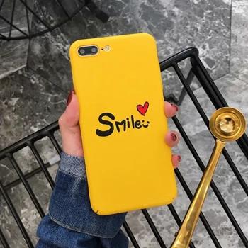 HOTR забавные улыбка Слова чехол для iphone X для iphone 6 6s 7 8 plus Ultra Slim идеально подогнанные чехол Protect Телефон кожного покрова - купить со скидкой