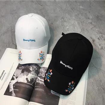 Новая роза папа шляпа Дрейк Sanpback Цветок Лето Вышивка изогнутые Лето Snapback Бейсбол шапки Женщины Мужчины Trapback хип-хоп шляпа