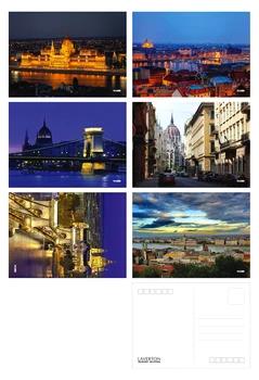 6 шт./лот Будапешт красивый пейзаж рождественские открытки Набор открыток/подарочная карта/благословение приглашение открытка YH-1106 - купить со скидкой