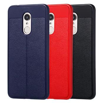 Личи зерна Мягкий силиконовый чехол для Xiaomi Redmi 5 5 плюс крышка 360 градусов ТПУ Полный Обложка для Xiaomi Redmi S2 Redmi 5 плюс Fundas - купить со скидкой