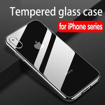 Чехол для iphone 7 Чехол для iphone XS Max защитное стекло кремния Роскошный чехол для iphone XR X 6 6S 7 Plus 8 плюс крышка - купить со скидкой