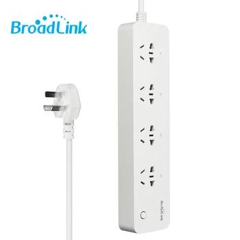 Broadlink mp1 Смарт Wi-Fi Мощность полосы Дистанционное управление отдельно 4 ac розеток с адаптером сроки переключатель energe экономии на 1.5 м - купить со скидкой