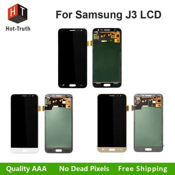 Лидер продаж-правда 10 шт./лот ЖК-дисплей Дисплей для samsung Galaxy J3 2016 J320 J320M J320F Сенсорный экран планшета Ассамблеи для samsung J320 ЖК-дисплей - купить со скидкой