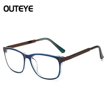 Outeye Для женщин глаз Очки Ретро Винтаж оптического считывания зрелище Очки Рамки Для мужчин Для женщин дизайнер grau femininos gafas-де-сол - купить со скидкой