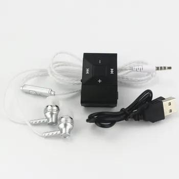 HAMNOL 3 шт. комбинации портативный MP3 клип мини mp3 плееры Поддержка Micro SD карты + стерео наушники Micro usb кабель для зарядки - купить со скидкой