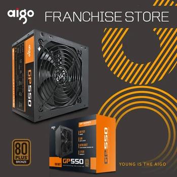Aigo GP550 Active power 80 PLUS BRONZE настольный блок питания E-sports Номинальная 550 Вт Максимальная мощность 800Вт. Компьютерный блок питания - купить со скидкой