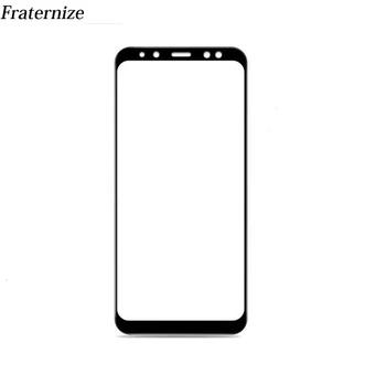 Закаленное Стекло для Samsung Galaxy A8 A8 плюс 2018 полное покрытие Экран протектор защиты пленки стекло с полным покрытием экрана 9h 2,5D - купить со скидкой
