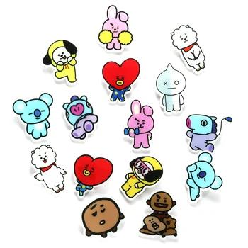 1 шт. БЦ Bangtan обувь для мальчиков альбом брошь, значок на булавке интимные Аксессуары Одежда шапки зажимы бутоньерка бижутерия модные украше... - купить со скидкой