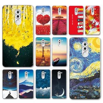 Русалка Фламинго новые окрашенные мягкая различные случае Coque для huawei Honor 6X чехол для huawei Honor 6X 5,5 "принципиально + бесплатная подарок - купить со скидкой