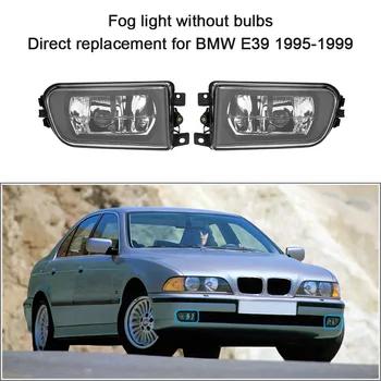 Автомобиль-Стайлинг передних противотуманных фар объектив для BMW E39 1995-1999 автомобиль-Стайлинг H7 базы без лампы замена DIY Kit Light бар - купить со скидкой
