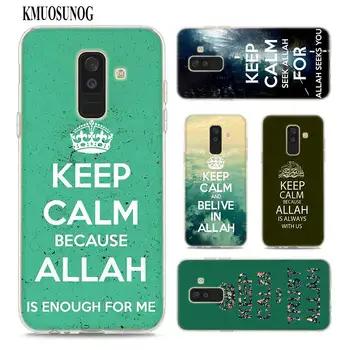 Прозрачный силиконовый чехол для телефона keep calm любовь Аллаха для samsung Galaxy A9 A8 Star A7 A6 A5 A3 плюс 2018 2017 2016 - купить со скидкой