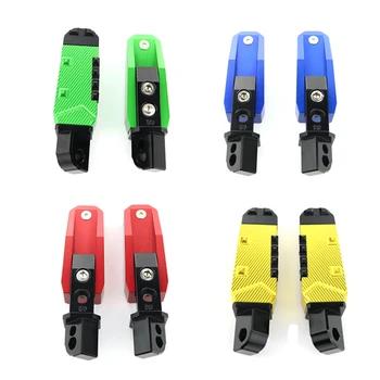 Мотоцикл пассажирских ЧПУ сзади Подножки подножки, пригодный для Kawasaki Z750 2004-2012 Z1000 2003-2013 Z1000SX 2011 -2013 - купить со скидкой