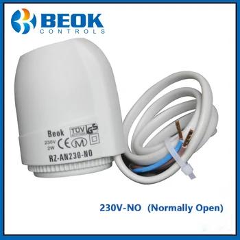 Для коллектора в системе отопления под полом В 230 V Нормально открытый тип термальный Электрический привод - купить со скидкой