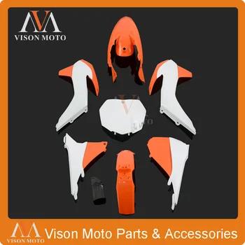 Выполните пластики тела Наборы для KTM SX125 SX150 SX250 SXF250 SXF350 SXF450 2013 2014 Байк эндуро супермото Гонки Мотокросс - купить со скидкой