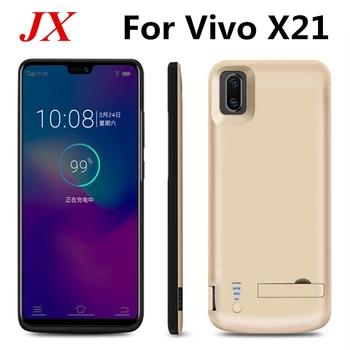 6500 мАч Для Vivo X21 Батареи Чехол Smart PC ABS Телефон стенд Крышка Батарейного Отсека Smart Power Bank Для Vivo X21 Случае Зарядное Устройство - купить со скидкой
