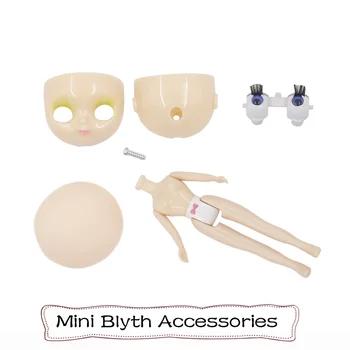 Мини Блит куклы аксессуары тела лицо плиты глаза механизм головы для 10 см Ростовая кукла DIY Изменить игрушка фабрика Блит - купить со скидкой