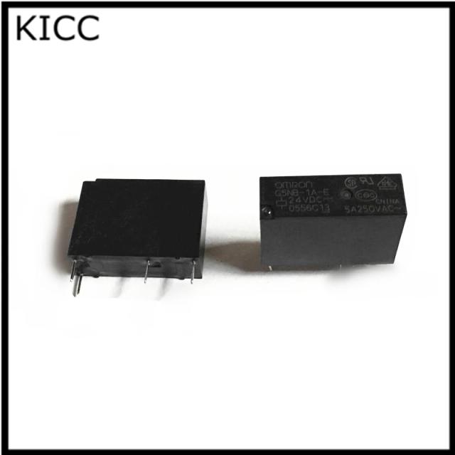Relay G5NB-1A-E 24VDC DIP4 24V 5A - купить со скидкой
