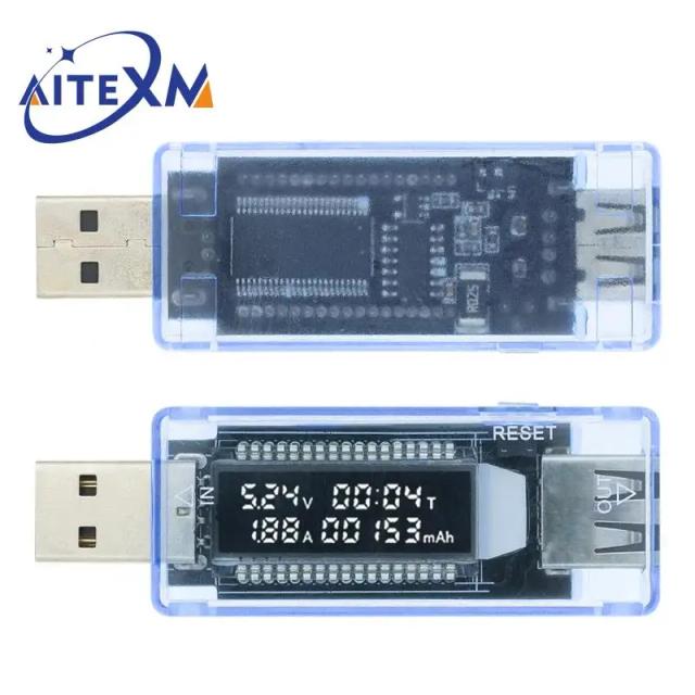 Измеритель Напряжения тока тестер емкости аккумулятора USB измеритель напряжения тока зарядного устройства измеритель емкости внешнего аккумулятора - купить со скидкой