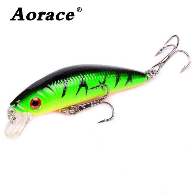 Aorace гольян рыбалка приманки 70 мм 8 г 3D средства ухода для век Crankbait воблеры искусственные пластик жесткий приманки рыболовные снасти - купить со скидкой