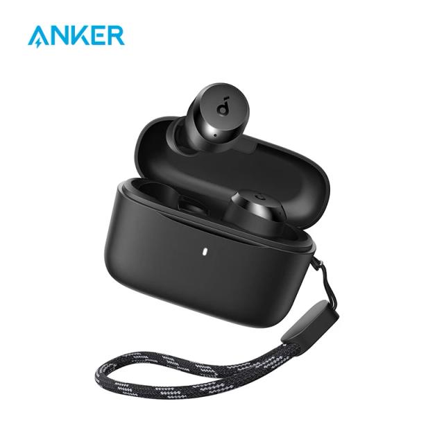 Оригинальные беспроводные наушники soundcore от Anker A20i, Bluetooth 5,3, soundcore, приложение, индивидуальный звук, долгое время воспроизведения 28 часов, водонепроницаемость