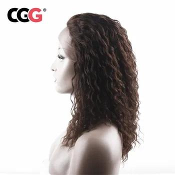 CGG Свободные глубокая нет кружева человеческих волос Парики Малайзии non-реми бесплатная часть Mix светлые волосы парики для черный для женщин... - купить со скидкой