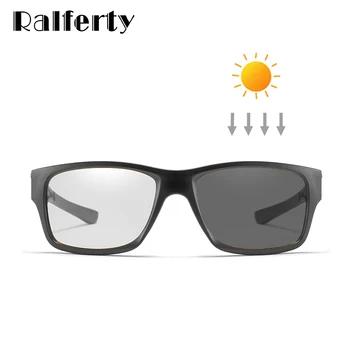 Ralferty очки фотохромные солнцезащитные очки Для мужчин поляризационные UV400 высокое качество спортивные Хамелеон обесцвечивание солнцезащит... - купить со скидкой