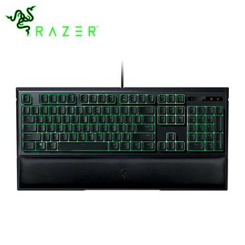 Razer Ornata мембраны Gaming Keyboard 104 клавиш средней высоты колпачки запястий зеленый Blacklight клавиатура для планшета/ноутбука /Desktop - купить со скидкой