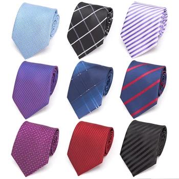 Для мужчин галстусм Ки 8 см модные полосатый галстук s бизнес классический Формальные Свадебные галстук бабочка платье рубашка аксессуары ... - купить со скидкой