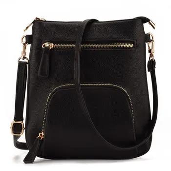 JIARUO бренд дизайн небольшой вертикальный передний карман тонкий для женщин кожа сумки через плечо мини сумка сумочка - купить со скидкой